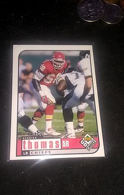 Chiefs football card