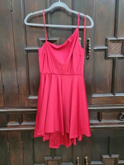 Juniors Red minidress