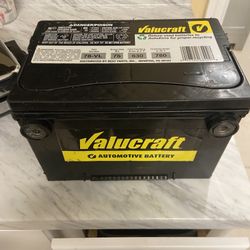 Side post terminal battery