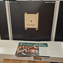Drill Press Table & Deluxe Fence