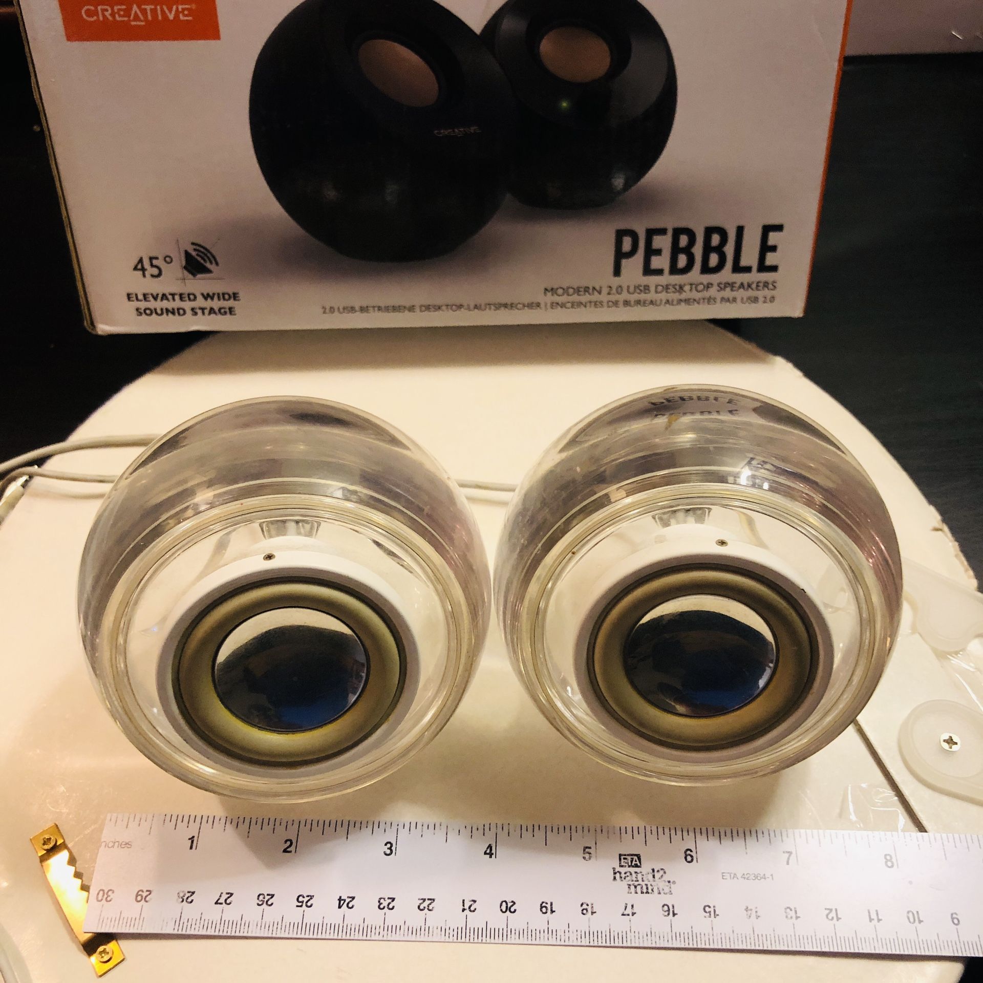 Creative Pebble 2.0 USB Powered Desktop Speakers