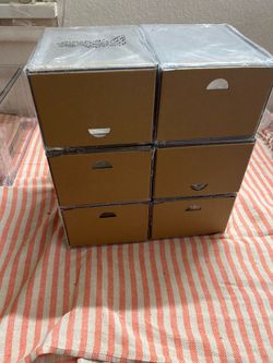 6 pc drawers organizers