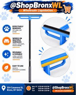 Pet Hair Remover Brush with Long Handle