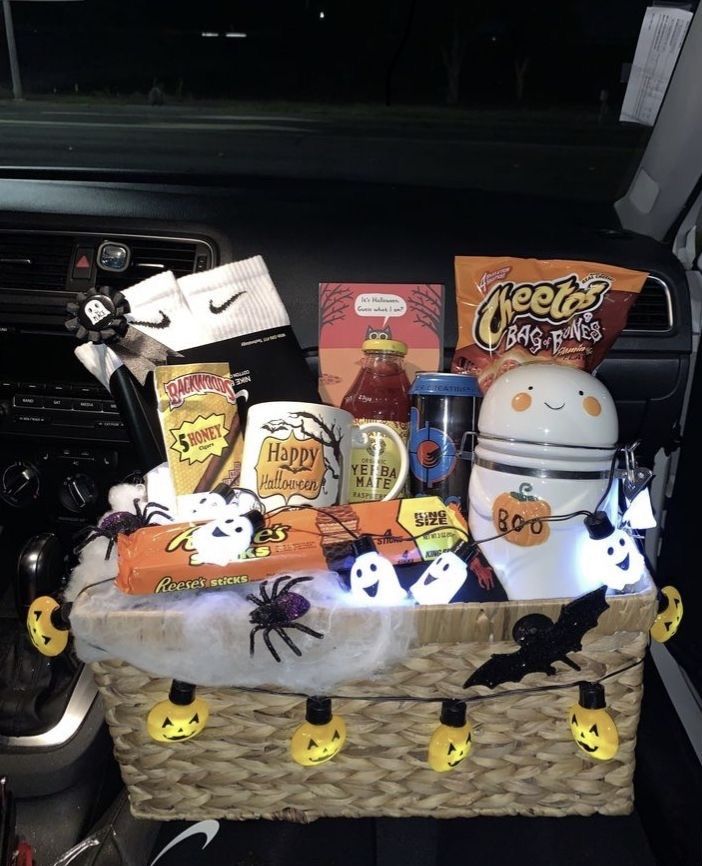 Halloween Spooky Baskets For Bf/Gf 🎃