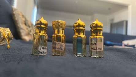 Attar perfume 4 bottles