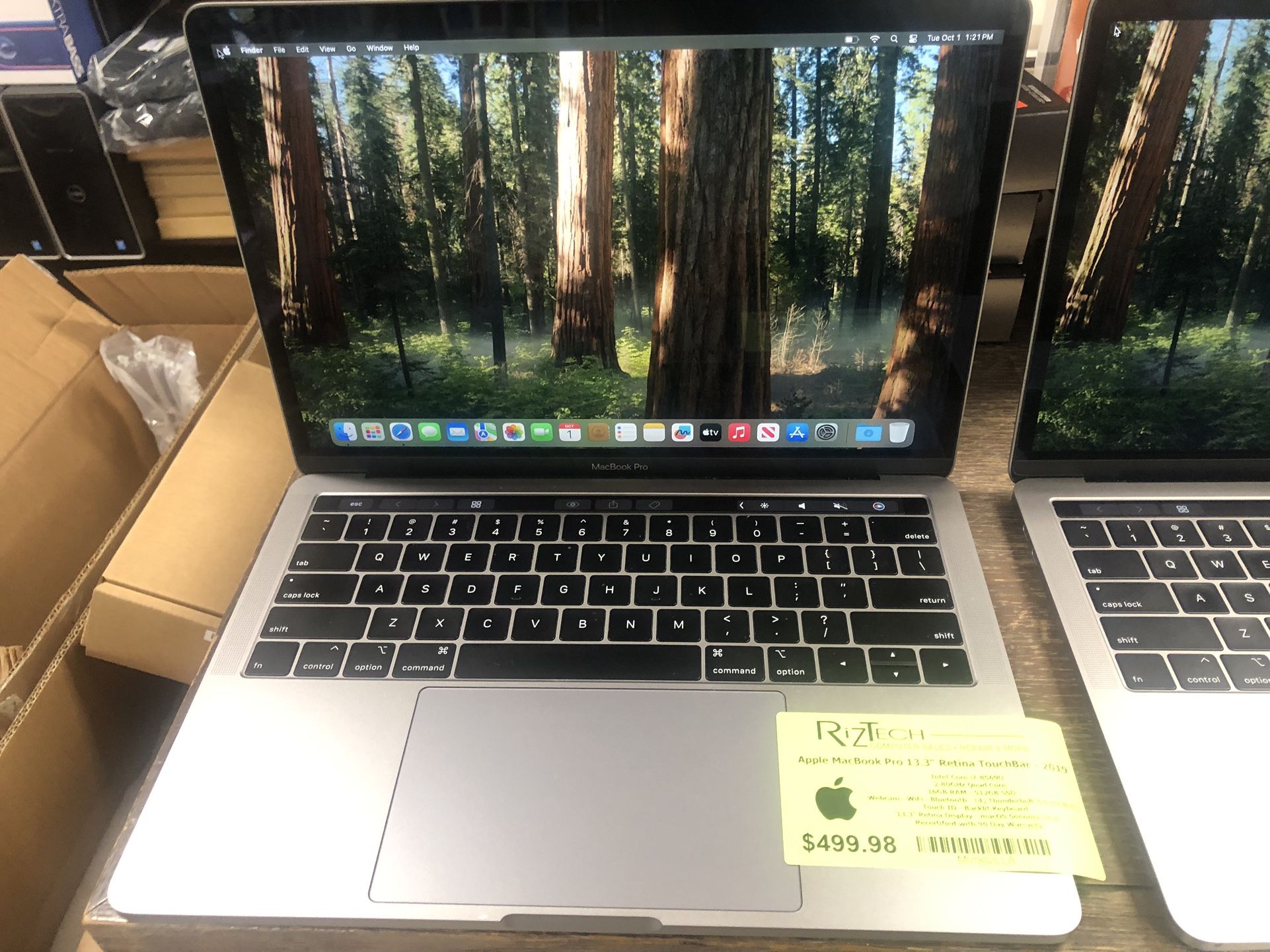 Apple MacBook Pro 13.3" Retina TouchBar - 2019