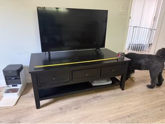 Black TV Stand