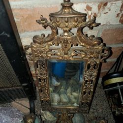 Antique Small Mirror