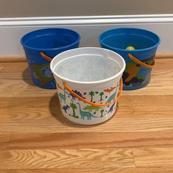 3 New Easter Basket Pails