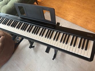 Roland FP-10 Digital Piano with Rolling Stand and Pedal
