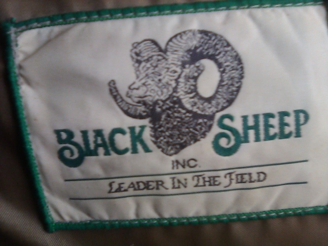Black sheep shop tent
