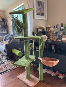 Floor to Ceiling Adjustable Cat Tower