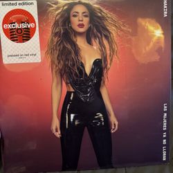 Shakira - Las Mujeres Ya No Lloran Target Exclusive Red Vinyl (SEALED)