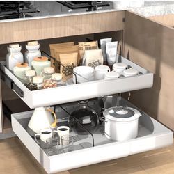Cabinet Organizer (white). 16’