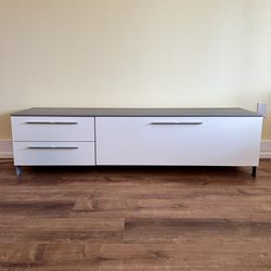 Modern TV Stand - Dania Danne 65” w/ Custom Exhaust Fan