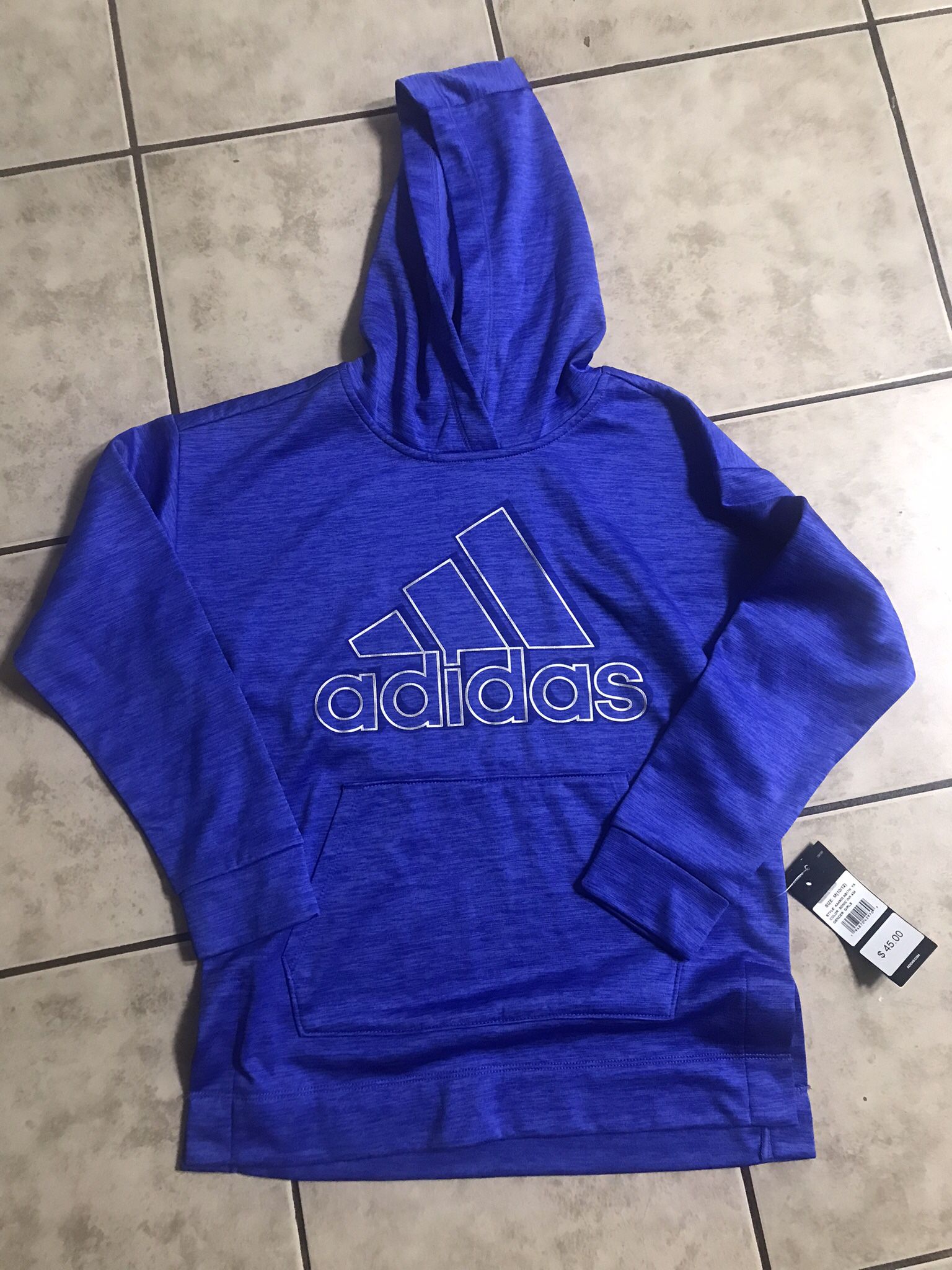 Blue Adidas Sweater Size  10/12