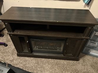 Fireplace TV Stand