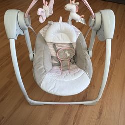 Ingenuity Comfort To Go Portable Swing 