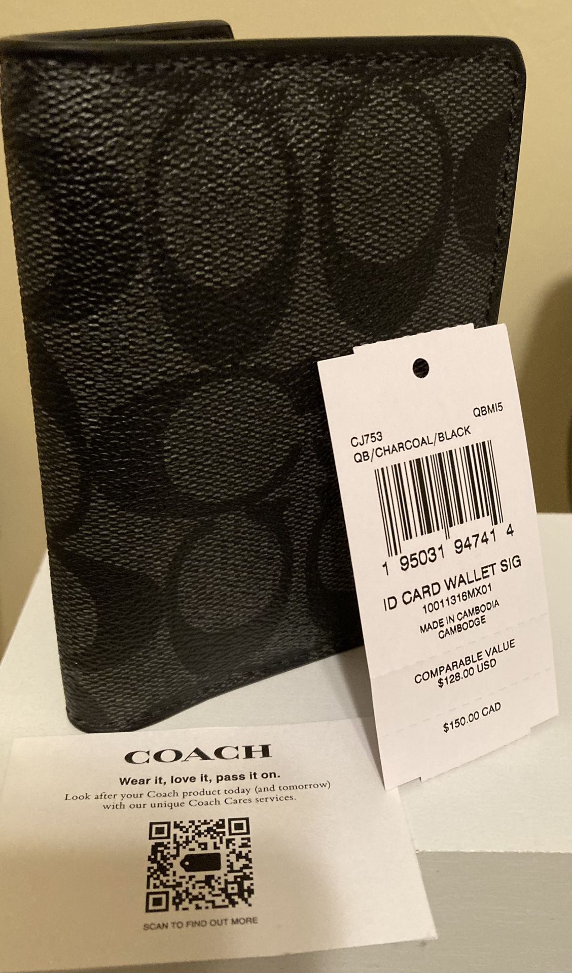 Coach ID/ Card Wallet