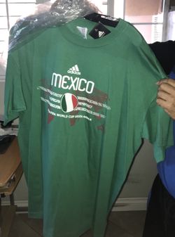 Brand new with tags adidas Mexico soccer tee shirt size large!