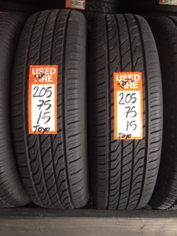 Used tires with 90% on life 16714 union st Victorville open Sunday's 8:00am to 2:00pm