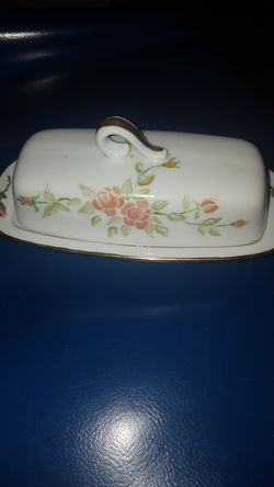 ANTIQUE butterdish