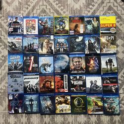 Lots of Blu-Ray Movies