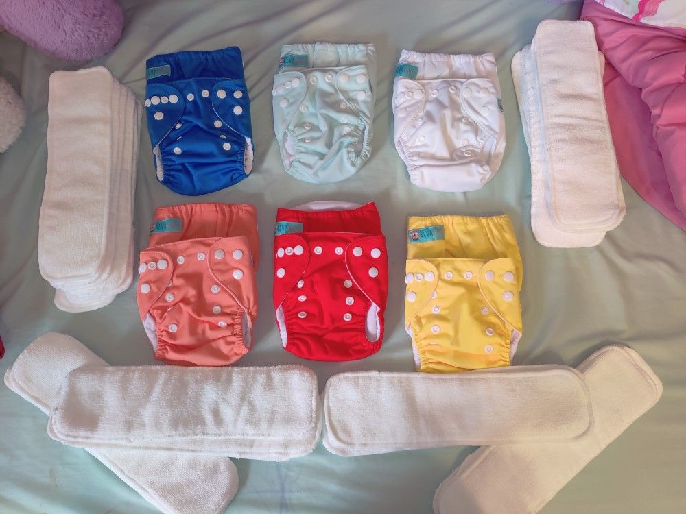 Newborn Alvababy Cloth Diaper Lot