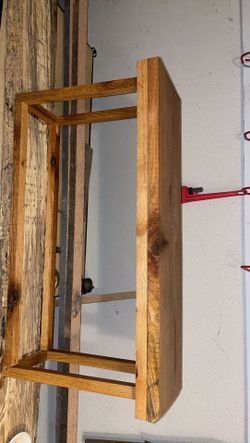 Rustic Wooden Bench Custom Made 