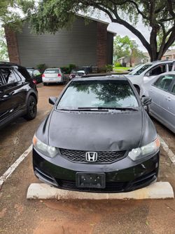 Honda Civic 2009 Coupe Black Ex 2Door