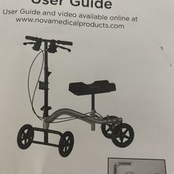 Nova TKW – 12 roller knee scooter
