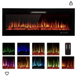 50in Electric Fireplace
