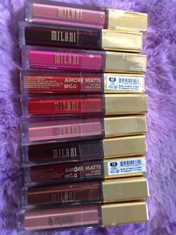 New Milani Amore matte lip creme lipsticks