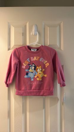 Girls’ Pink Bluey Sweater | 18 Months