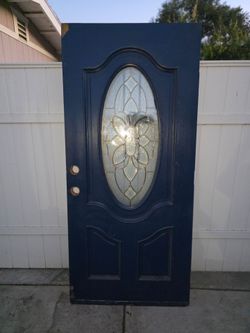 Front Entry Wooden Door