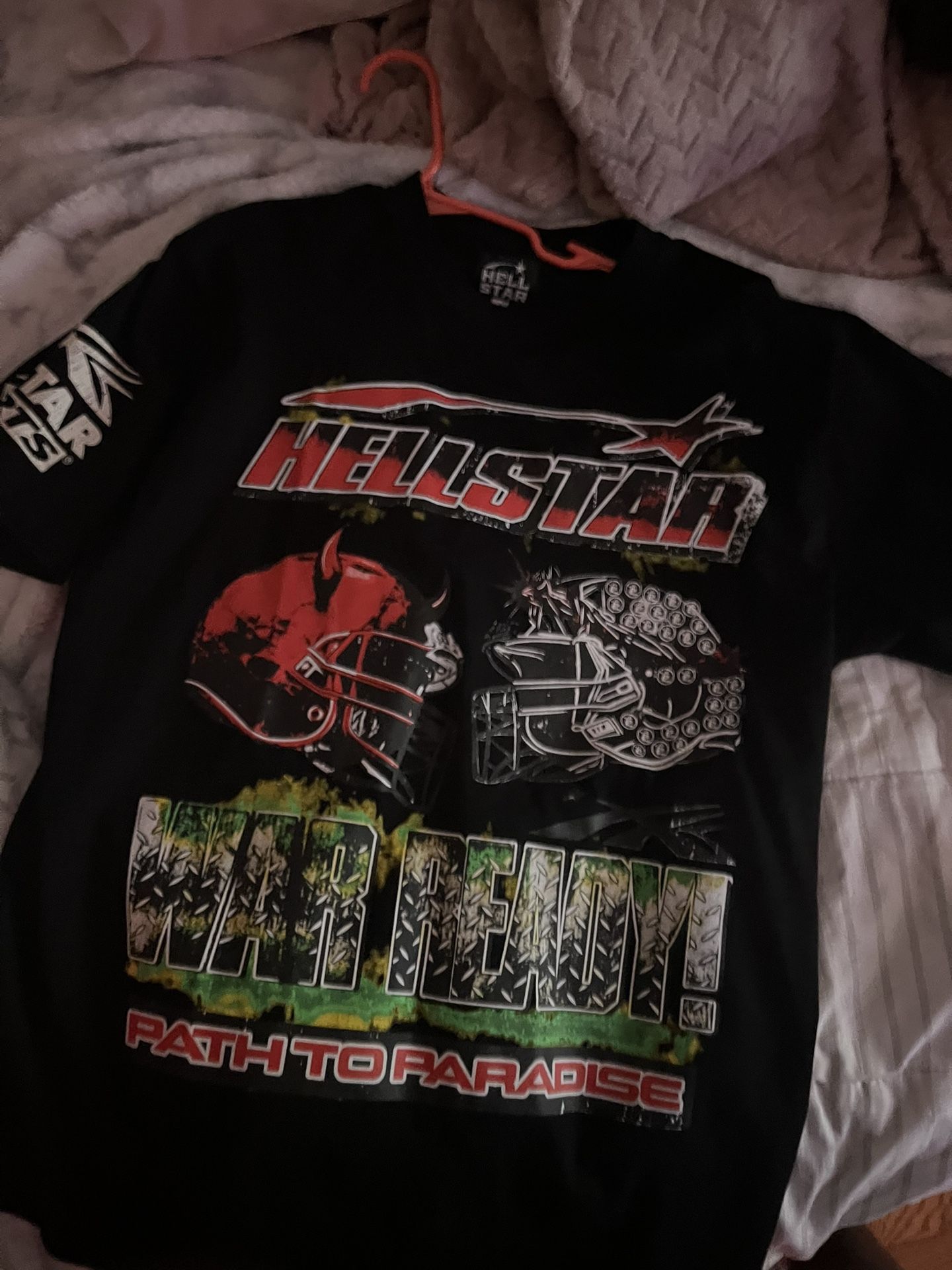 Hellstar Sport Football Tee Size Xl Can Fit