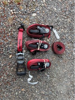 Heavy duty snap on tie downs