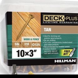 5LB Deck Screws 3in 