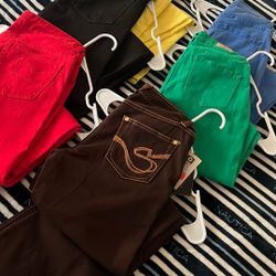 Women’s Girls Pants New Sizes Medium 5 7 9