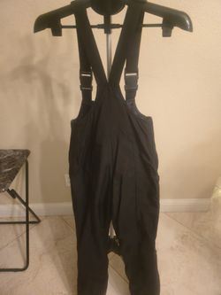 Sport Essentials Kids Snow Bib. Black Size 16