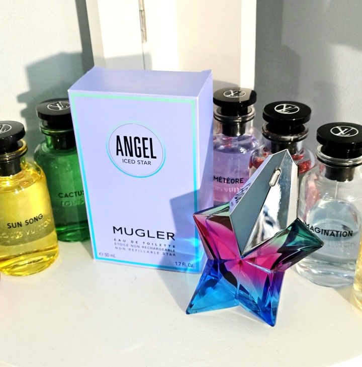 New Mugler Angel Iced Star Eau De Parfum 1.7oz Fragrance 50ml Discontinued (Authentic)
