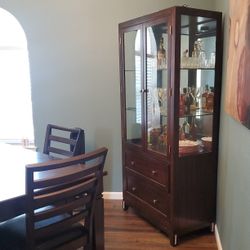 Dining Room Table And China Cabinet 