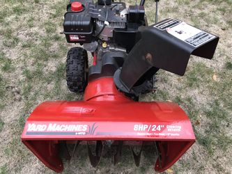 24” snowblower 