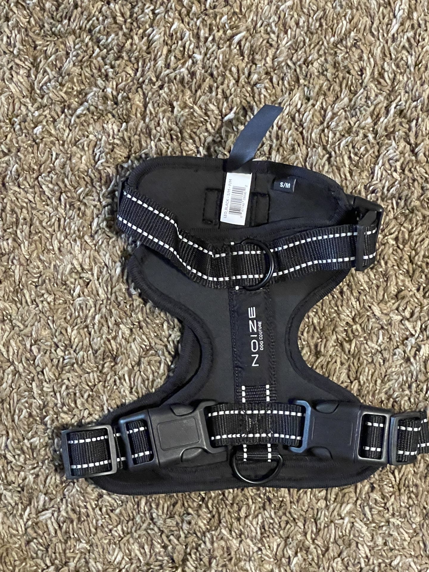 S/M Black Dog Harness And L/XL Black Harness