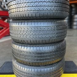 4 Used Tires Bridgestone Alenza 235/60/18