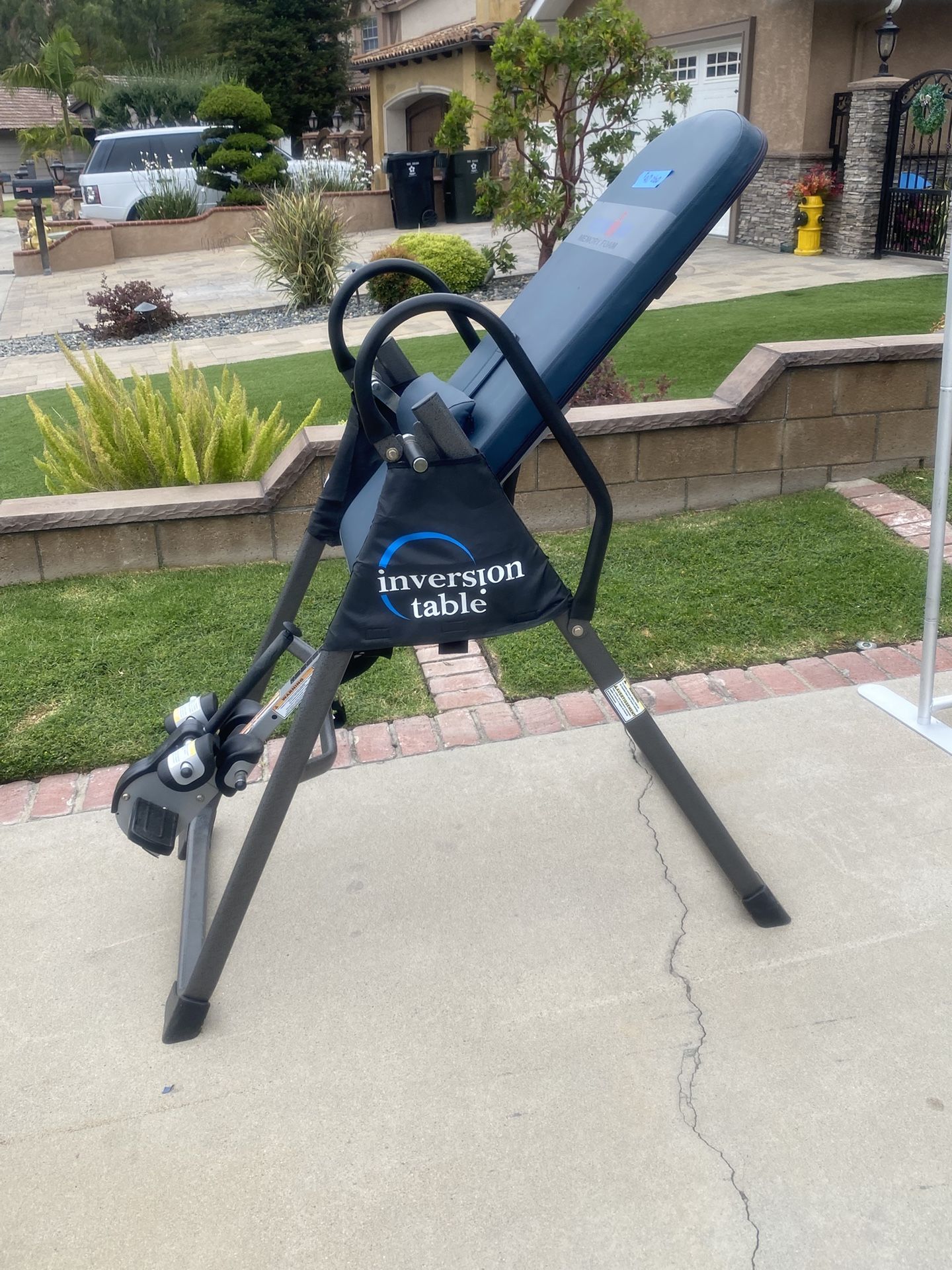 Last Chance- Lowered Price - Inversion table. $20 OBO Works Great!! Needs To Go!
