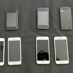 Lot Of Used iPhones / iPod Touch
