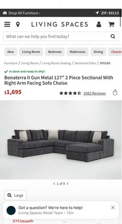 Huge family sectional