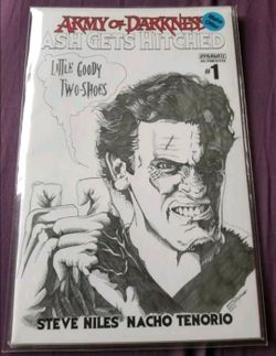 Army of Darkness "Ash" Pencil Sketch 1/1 (Evil Dead)