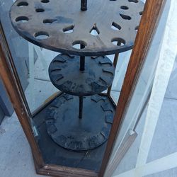 M Pauk & Sons Antique Display Case